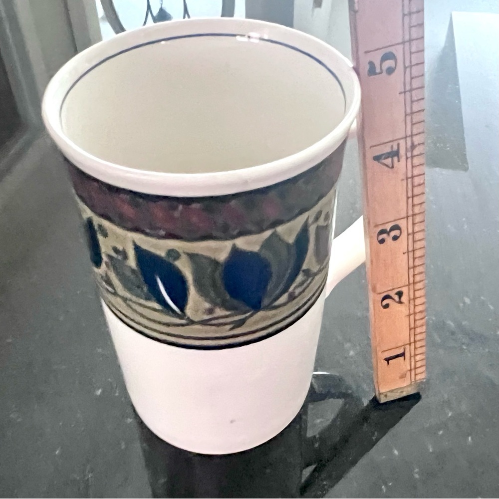 Mikasa Intaglio CAC01 Arabella Tall Cappuccino Mug - Vintage 1990's - Like New - Picture 7 of 8